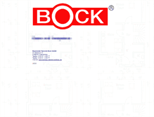 Tablet Screenshot of bockbau.de